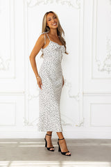 Botanical Gardens Midi Dress Cream