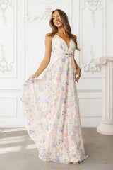 Chasing Moonbeams Maxi Dress Cream