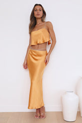 Luxe Dream Maxi Skirt Mango
