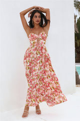 Sunset Pictures Maxi Dress Pink