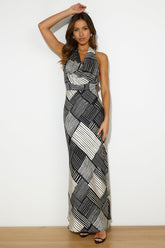 It's An Illusion Maxi Dress Black