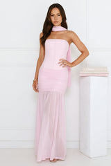 Lillie Corset Maxi Dress Musk