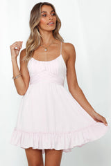 Sipping Mezcal Dress Light Pink