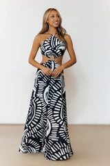 Sass After Sunset Maxi Dress Black
