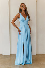 Luxe Like No Other Maxi Dress Blue