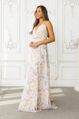 Chasing Moonbeams Maxi Dress Cream
