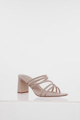 The Trendsetter Heels Nude Nubuck