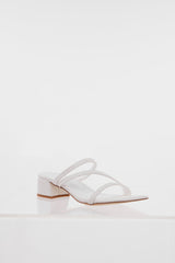 Everyday Chic Heels White PU