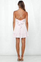 Sipping Mezcal Dress Light Pink